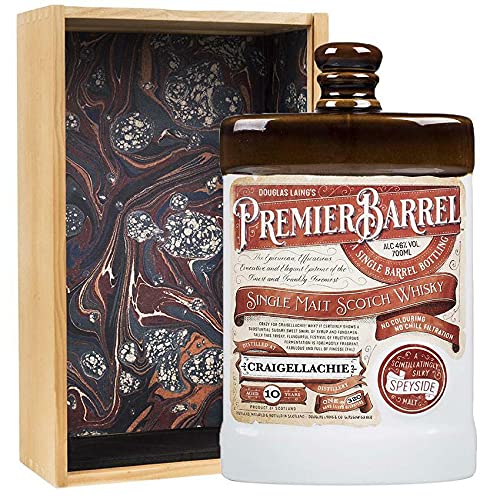 DOUGLAS LAING'S CRAIGELLACHIE 10 JAHRE SINGLE MALT SCOTCH WHISKY SPEYSIDE 70 CL von Douglas Laing & Co.