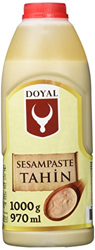 DOYAL Sesampaste (Tahin) – Aromatische, typisch arabische bzw. orientalische Spezialität – 1 x 1000 g (970 ml) von DOYAL
