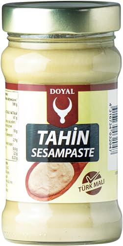 DOYAL Sesampaste (Tahin) – Aromatische, typisch arabische bzw. orientalische Spezialität – 6 x 300 g (291 ml) von DOYAL