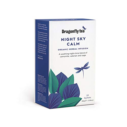 Dragonfly Tea Organic Night Sky Calm Herbal Infusion 20 bags Dragonfly Tea Organic Night Sky Calm Herbal Infusion 20 bags von DRAGONFLY