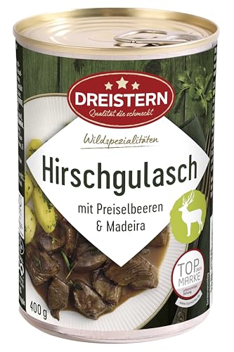 DREISTERN Hirsch Edelgulasch, 400 gramm von DREISTERN