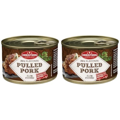 DREISTERN Pulled Pork, 400 g (2er Pack) von DREISTERN