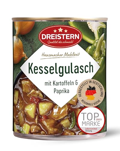 DREISTERN Schweinegulasch mit Kartoffeln, 800 gramm von DREISTERN