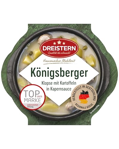 Dreistern Königsberger Klopse mit Kartoffeln, 400 g von DREISTERN