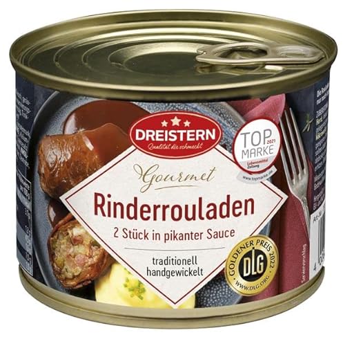 Gourmet Rinderrouladen in pikanter Sauce 3x500gr von DREISTERN