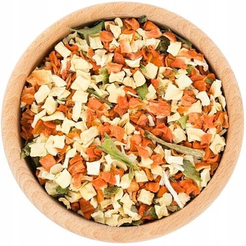 Gemüsemix Suppengewürz Suppengemüse Gewürz getrocknet Gemüsemischung ohne Sellerie (500g) von DTP-SOFT