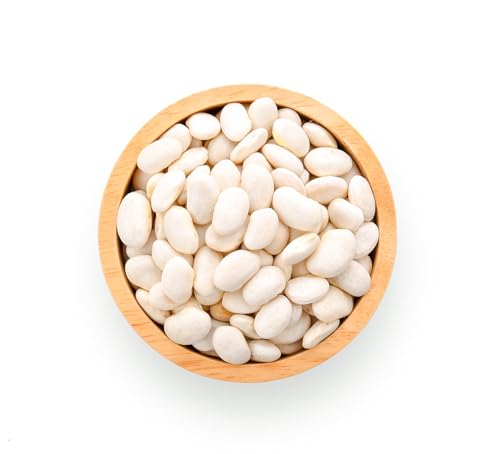 DTP-SOFT Weiße Bohnen getrocknete Bohnen Hülsenfrüchte White Beans (1KG) von DTP-SOFT