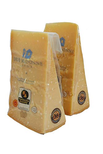 2 STÜCKE Parmigiano Reggiano (Parmesan Reggiano) 36 Monate 1 kg. von DUE MADONNE LATTERIA
