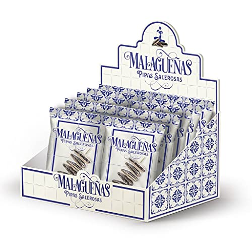 Pipas Malagueñas mit Salz - Box mit 10 Stück à 120 g von DULCES COSTA DEL SOL S.L.