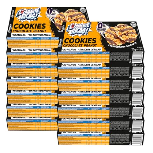 DUMON Wahnsinnig reichhaltiger Keks, 14 Packungen pro Schachtel (Schokolade und Erdnüsse) von DUMON