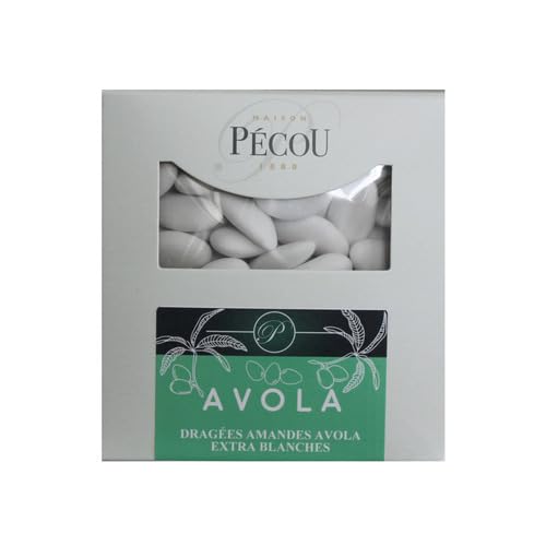 Avola-Dragees, extra weiß, 1 kg von DUPLEIX