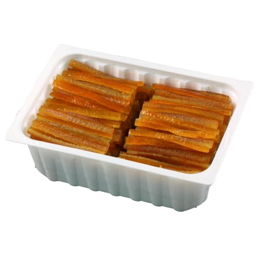 Corsiglia – Streifen kandierte Orangenschalen 1 kg – Gourmande-Dose zum Backen, Dekorieren und authentischen Aromen, Nadeln von kandierten Orangen. von DUPLEIX
