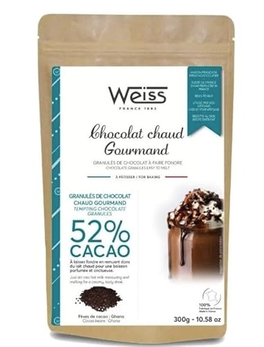 Gourmand Heißschokoladenpulver, 300 g Weiss Gourmand Heißschokoladenpulver, 300 g Weiss von DUPLEIX