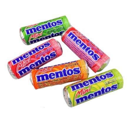 Mini Mentos Früchte, 40 Stück – Explosion der Frische im Mini-Format Mini Mentos Früchte, 40 Stück – Explosion der Frische im Mini-Format von DUPLEIX