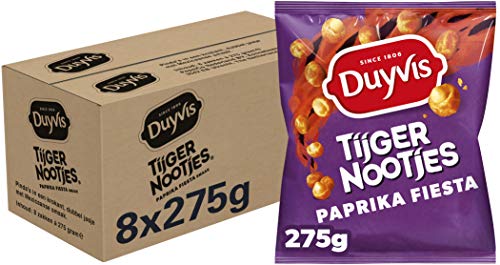 Duyvis Erdmandeln Pfeffer Fiesta, Schachtel 8 Stück x 275 g von DUYVIS