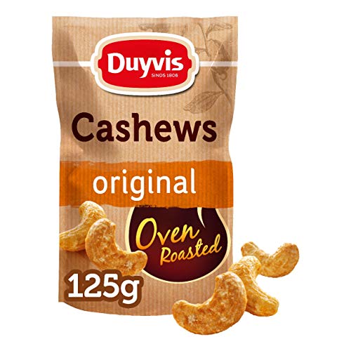 Duyvis Gesalzene Cashewnüsse - 10 Beutel x 125 Gramm von DUYVIS