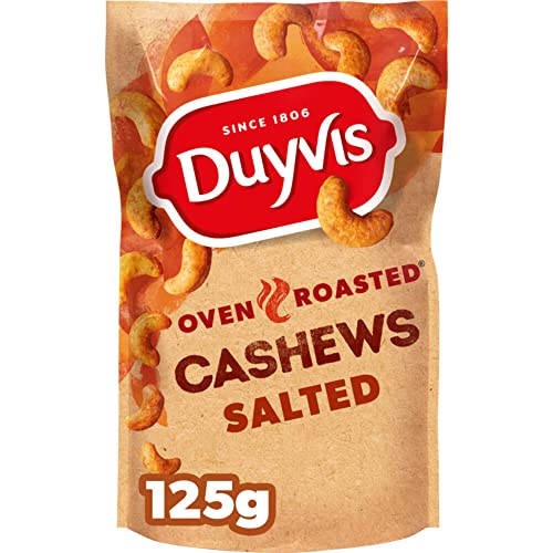 Duyvis Oven Roasted Gezouten Cashews Gesalzene Cashewnüsse 125G Duyvis Oven Roasted Gezouten Cashews Gesalzene Cashewnüsse 125G von DUYVIS