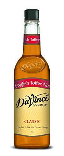 DaVinci Gourmet Classic English Toffee Nut Syrup Pet, 1er Pack (1 x 1 l) von DaVinci Gourmet