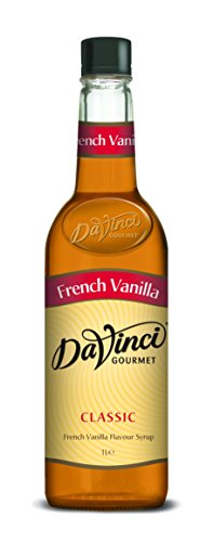 DaVinci Gourmet Classic French Vanilla Syrup Pet, 1er Pack, MEHRWEG (1 x 1 l) von DaVinci Gourmet