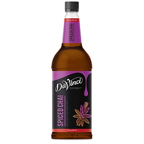 DaVinci Gourmet Classic Spiced Chai Syrup Pet, 1er Pack (1 x 1 l) von DaVinci Gourmet