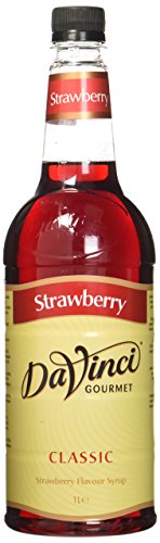 DaVinci Gourmet Classic Strawberry Syrup Pet, 1er Pack (1 x 1 l) von DaVinci Gourmet