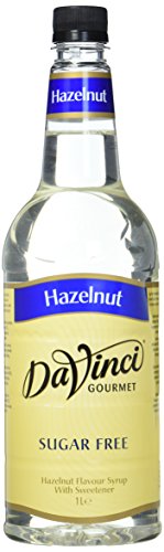 DaVinci Gourmet Sugar Free Hazelnut Syrup Pet, 1er Pack (1 x 1 l) von DaVinci Gourmet