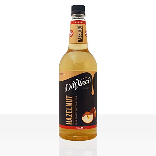 Da Vinci Gourmet Flavour Sirup Hazelnut 6 x 1000ml Kaffeesirup von KDJMDL