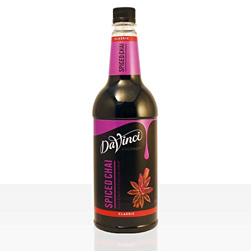 Da Vinci Gourmet Flavour Sirup Spiced Chai 6 x 1000ml Kaffeesirup von Da Vinci