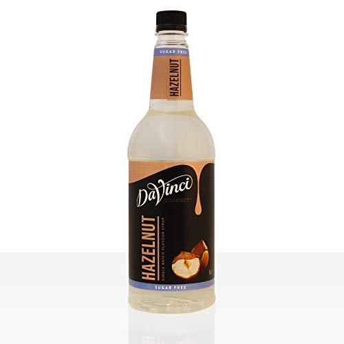 Da Vinci Gourmet Sirup Sugar Free Hazelnut 6 x 1000ml von Da Vinci