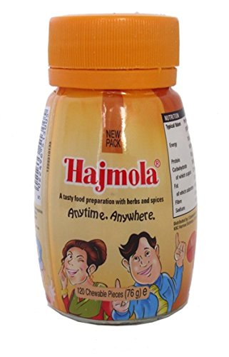 3x Dabur Hajmola Regular - Kaubare Süßigkeiten - 120 Tabletten - 3x Dabur Hajmola Regular - Kaubare Süßigkeiten - 120 Tabletten - von Dabur
