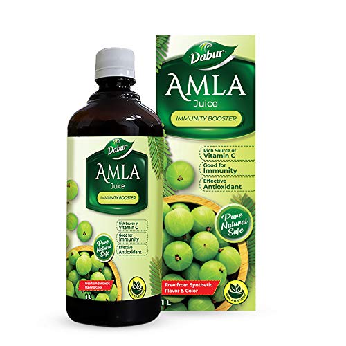 Dabur Amla Juice – Reichhaltige Quellen von Vitamin C – 100 % ayurvedischer Gesundheitssaft – 1 l Dabur Amla Juice – Reichhaltige Quellen von Vitamin C – 100 % ayurvedischer Gesundheitssaft – 1 l von Dabur