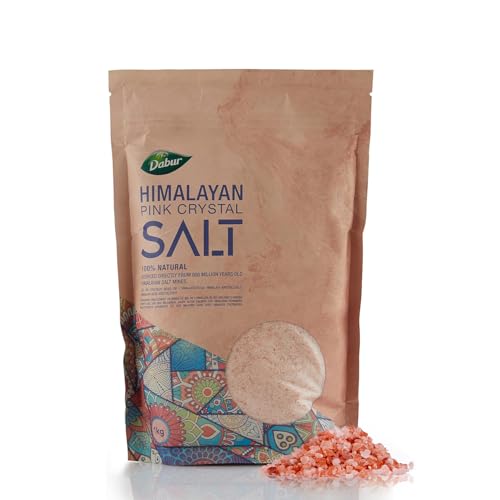 Dabur Himalaya-Salz 1000g – Rosa Steinsalz aus Punjab, Pakistan mit Mineralien und natürlichem Geschmack, ideal für eine ausgewogene Ernährung, unterstützt die Hydration Dabur Himalaya-Salz 1000g – Rosa Steinsalz aus Punjab, Pakistan mit Mineralien und natürlichem Geschmack, ideal für eine ausgewogene Ernährung, unterstützt die Hydration von Dabur