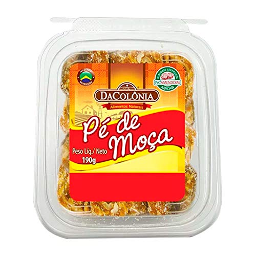 DACOLONIA Erdnussriegel mit Kondensmilch - Pé de Moça, 190g DACOLONIA Erdnussriegel mit Kondensmilch - Pé de Moça, 190g von Dacolônia