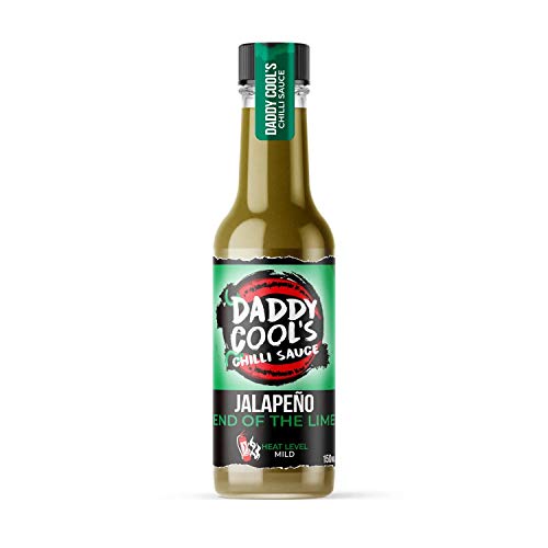 Daddy Cool's Jalapeno End of The Lime Milde Chili Sauce 150ml Daddy Cool's Jalapeno End of The Lime Milde Chili Sauce 150ml von Daddy Cool's