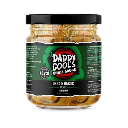 Okra & Knoblauch Pickle Daddy Cool's Chilisauce Okra & Knoblauch Pickle Daddy Cool's Chilisauce von Daddy Cool's