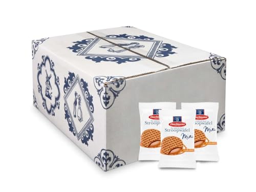 Daelmans Stroopwafels - Mini Stroopwafels - 200 Stück - Authentische Holländische Karamell Waffeln - Karamell Waffeln von Daelmans