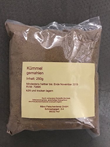 Kümmel gemahlen 250 gr. Premiumqualität von Dagema eG