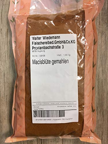 Macisblüte gemahlen 1 Kg Beutel 1A Spitzenqualität von Dagema eG