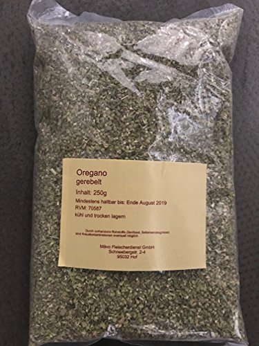 Oregano gerebelt 250 gr. Beutel von Dagema eG