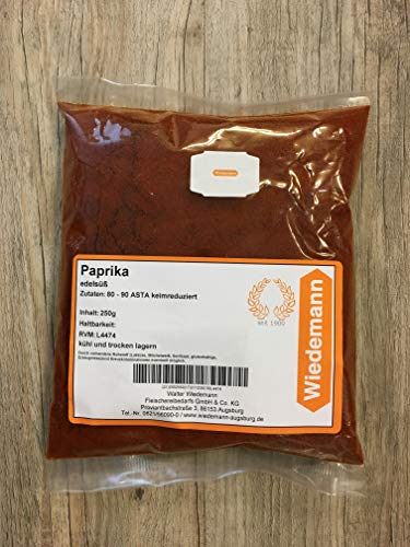 Paprika edelsüß gemahlen 250 gr. Premiumqualität von Dagema eG