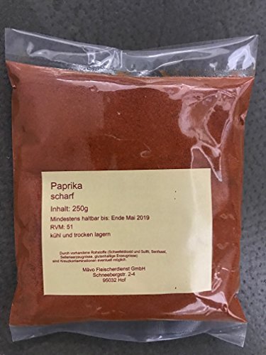Paprika scharf 250 gr. Premiumqualität von Dagema eG