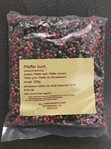 Pfeffer bunt 250 gr. Premiumqualität von Dagema eG