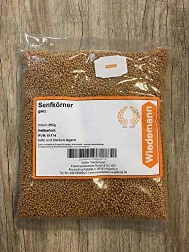 Senfkörner ganz 250 gr. Premiumqualität von Dagema eG