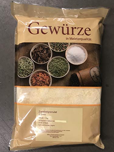 Zwiebelgranulat 1 Kg Beutel, 1A Premiumqualität von Dagema eG