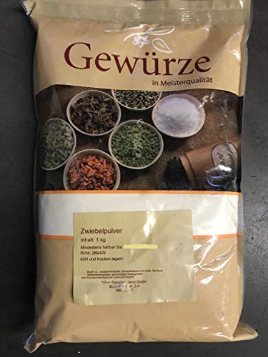 Zwiebelpulver 1 Kg Beutel, 1A Premiumqualität von Dagema eG