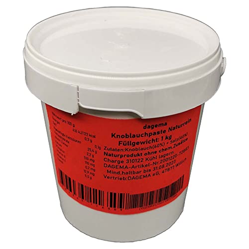 Knoblauchpaste Silberwurz 1 kg Dose Knoblauchpaste Silberwurz 1 kg Dose von Dagema
