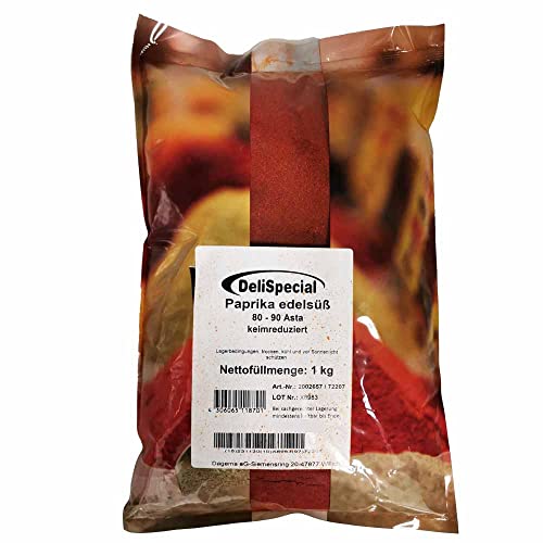 Paprika edelsüß rot keimreduziert 1 kg Beutel Paprika edelsüß rot keimreduziert 1 kg Beutel von Dagema