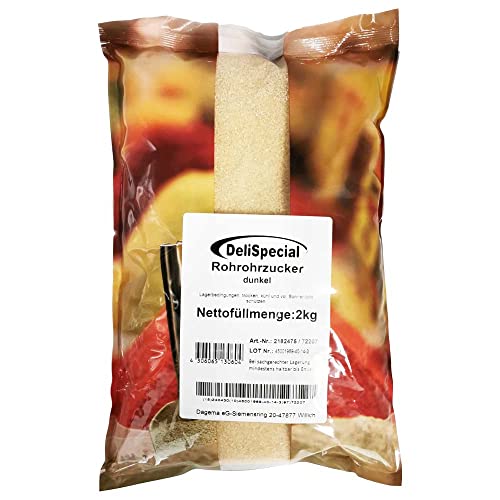Rohrohrzucker 2 kg Beutel Rohrohrzucker 2 kg Beutel von Dagema