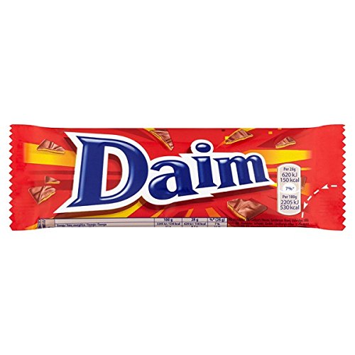 Daim Chocolate Bar 28g (Packung mit 36 ??x 28g) von Daim