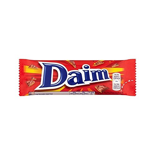 Daim - Schokoladen Riegel 28gr. (Schachtel mit 36 Stück) von Daim